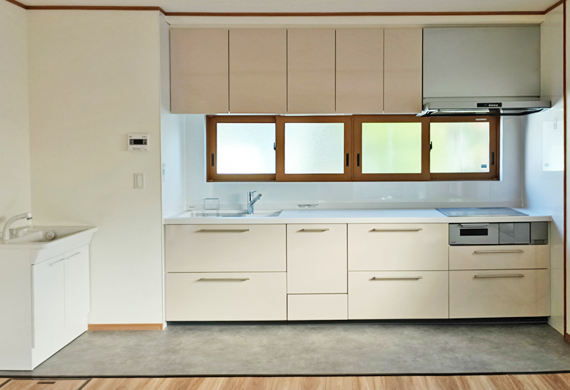 水周り設備とオール電化で
暮らしが一新