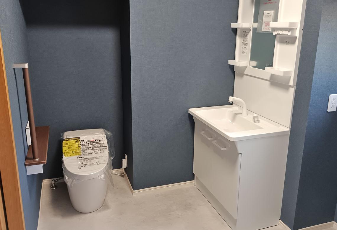 水周り設備とオール電化で
暮らしが一新